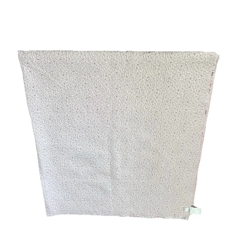 Simply Shabby Chic Quilt King Floral Pink Roses Cottage 104x92 White Reversible
